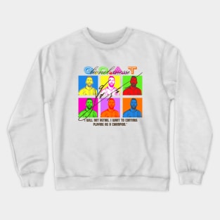 Messi Pop Art Style Light Crewneck Sweatshirt